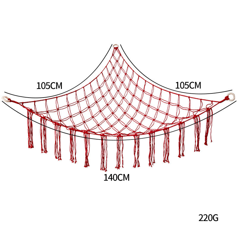 Stuffed Animal Storage Hammock - Large Toy Organizer Net For Plush Toys, Corner Hanging Storage For Kids' Room Decor  Multiple Color Options